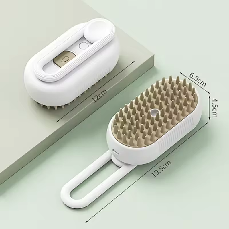 3 in 1 Pet Hair Steam Brush