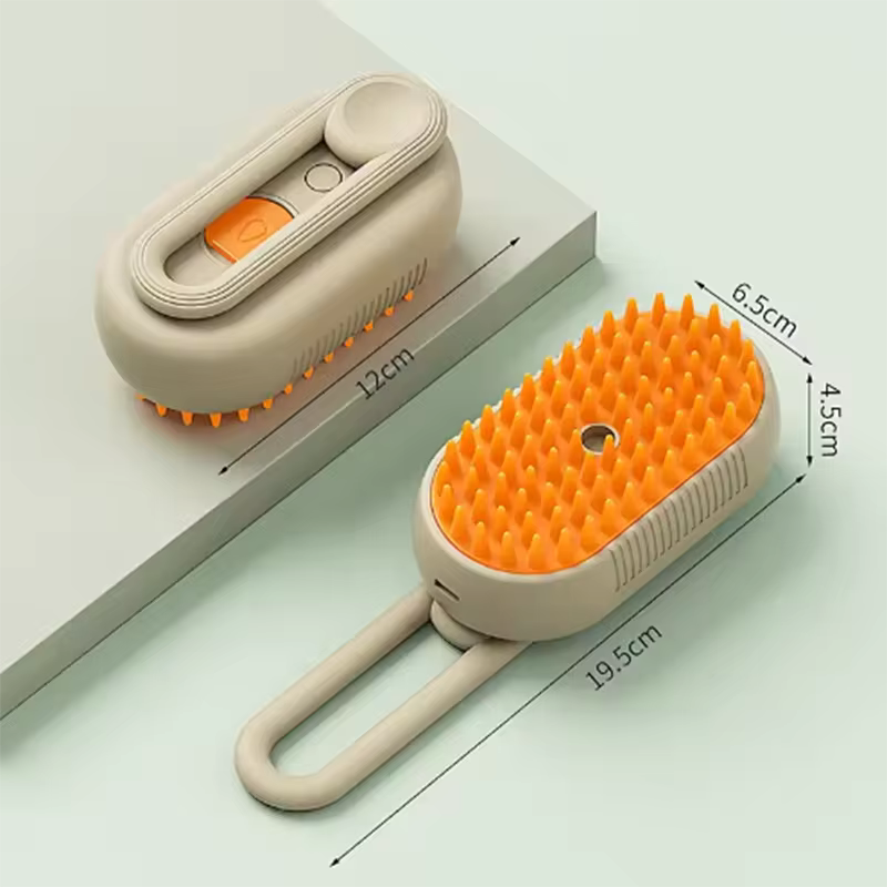 3 in 1 Pet Hair Steam Brush